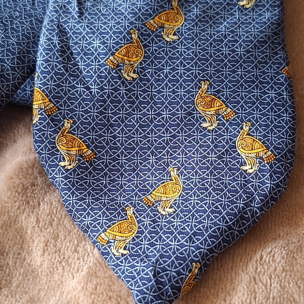 LANCEL Paris Silk Tie